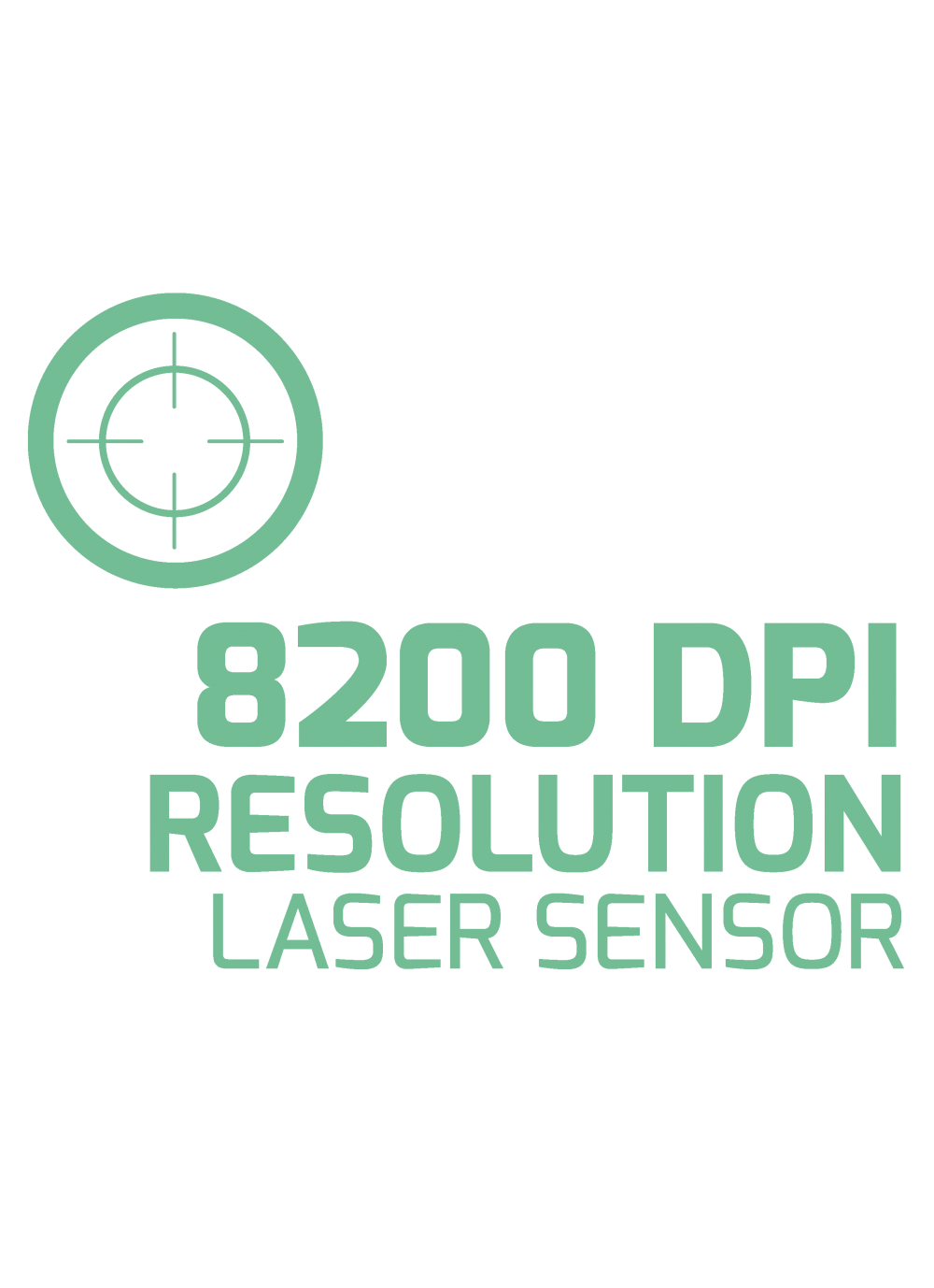 GAMING MOUSE AROKH X-3 - 12 BUTTONS 8200 DPI - GN