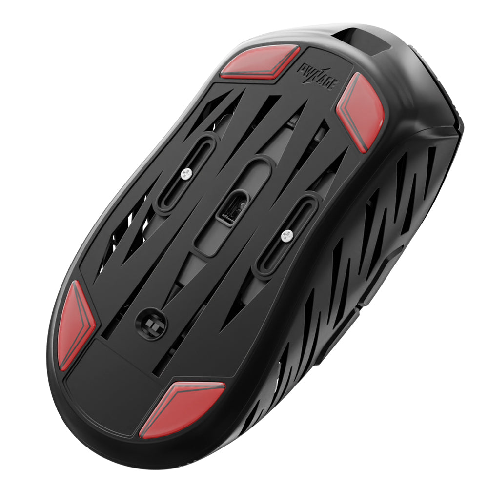 Pwnage Stormbreaker Glass Feet Black Red