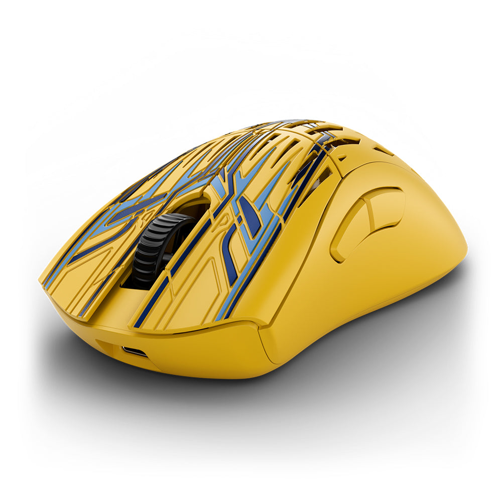 Pwnage Wireless Gaming Mouse StormBreaker Max CF Limited Edition Solar Blitz Yellow