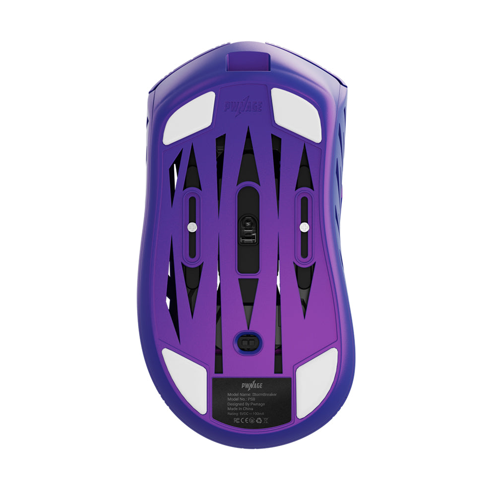 Pwnage Wireless Gaming Mouse StormBreaker Limited Edition Nacho Purple