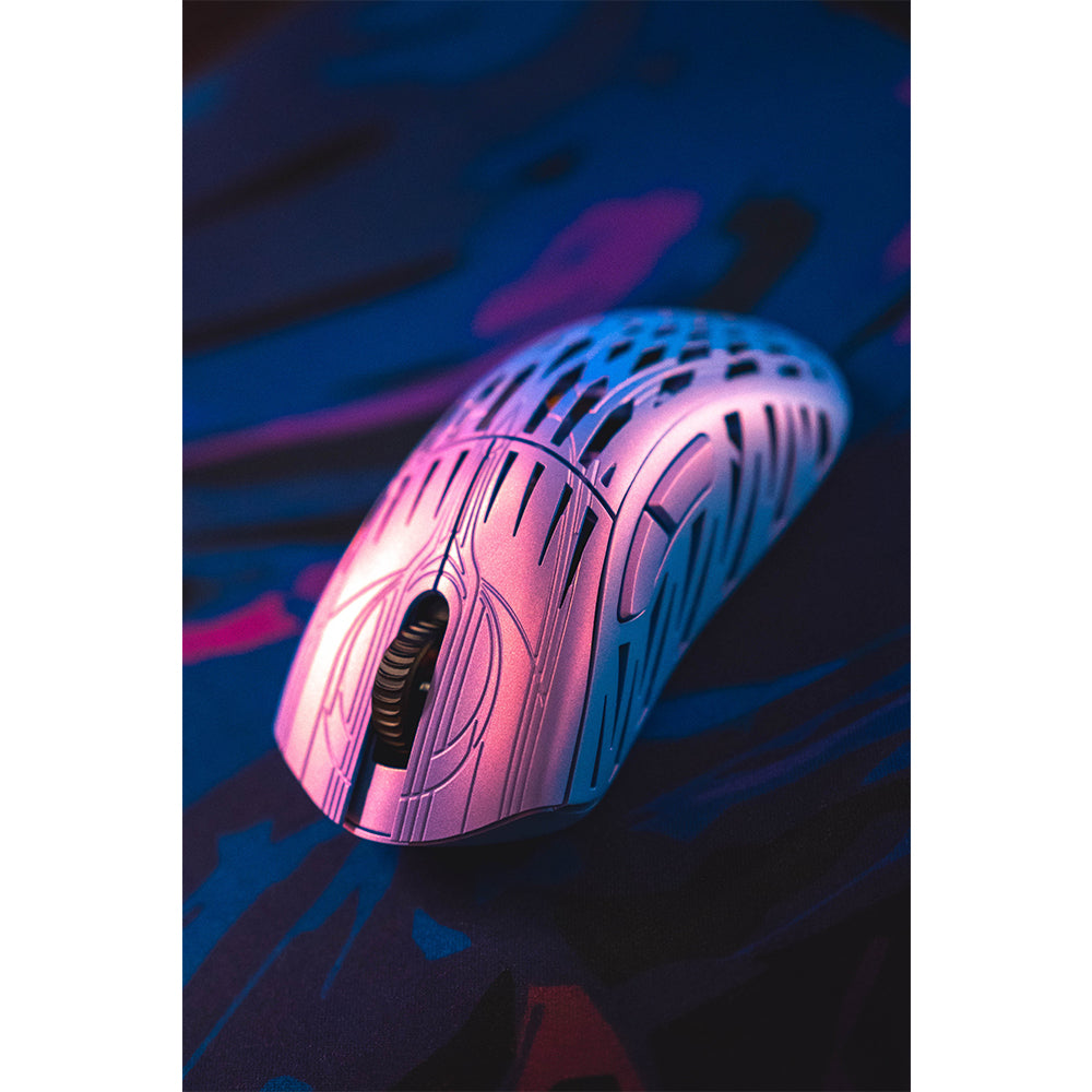 Pwnage Wireless Gaming Mouse StormBreaker Limited Edition Nacho Purple