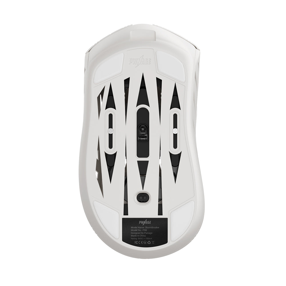 Pwnage Wireless Gaming Mouse StormBreaker White