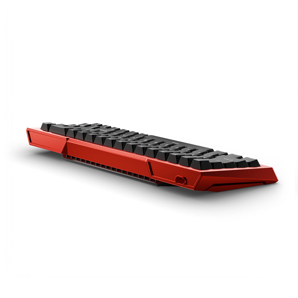Pwnage Zenblade 65 V2 CNC Mechanical Keyboard PBT keycaps Red Black Gateron Jade Pro Swtich