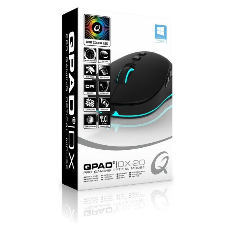 QPAD DX-20 Pro Gaming Optical Mouse