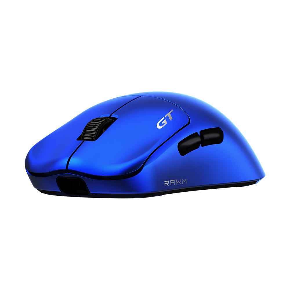 RAWM LEVIATHAN V4 GT Dual 8K Lightweight Wireless Gaming Mouse Hyper Click Optical & Magnetic Switches Abyss Blue