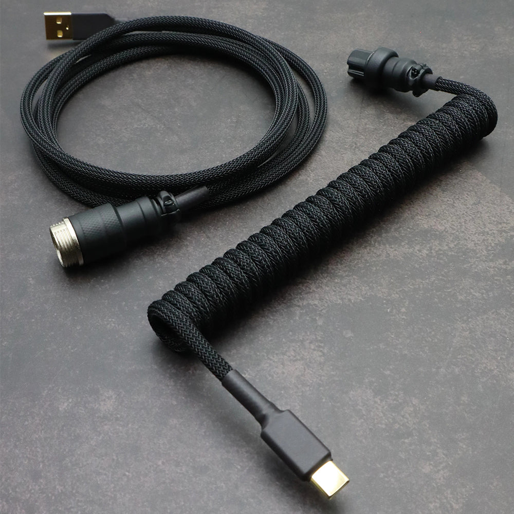 SwiftCables Artisan Custom Cable All Black