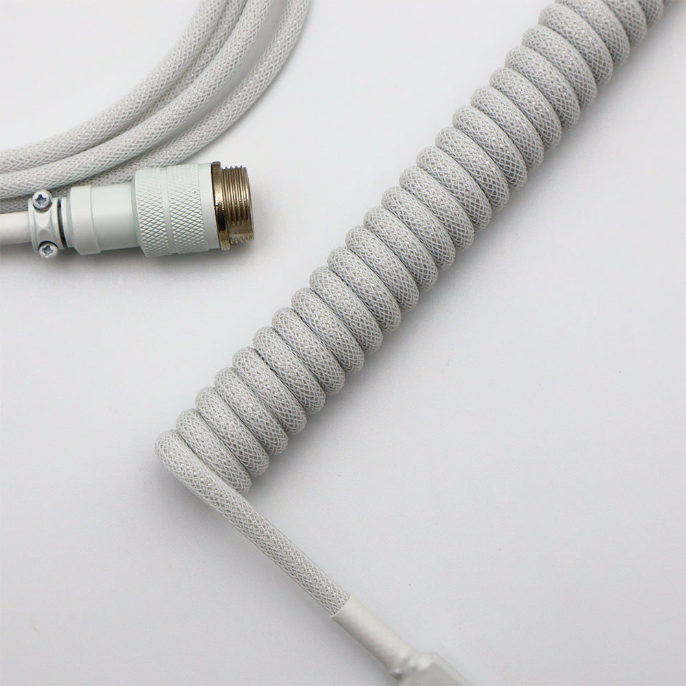 SwiftCables Artisan Custom Cable All White