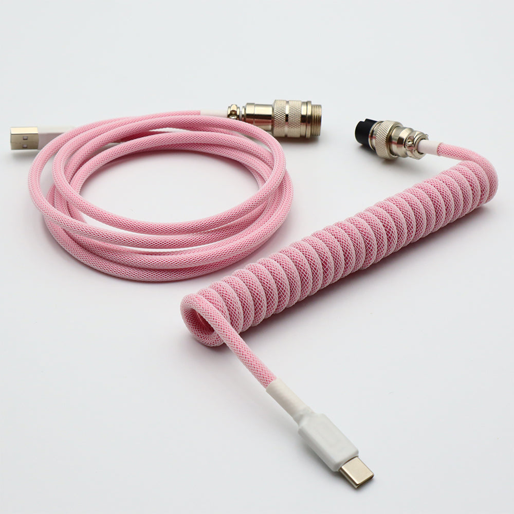 SwiftCables Artisan Custom Cable Rose Pink
