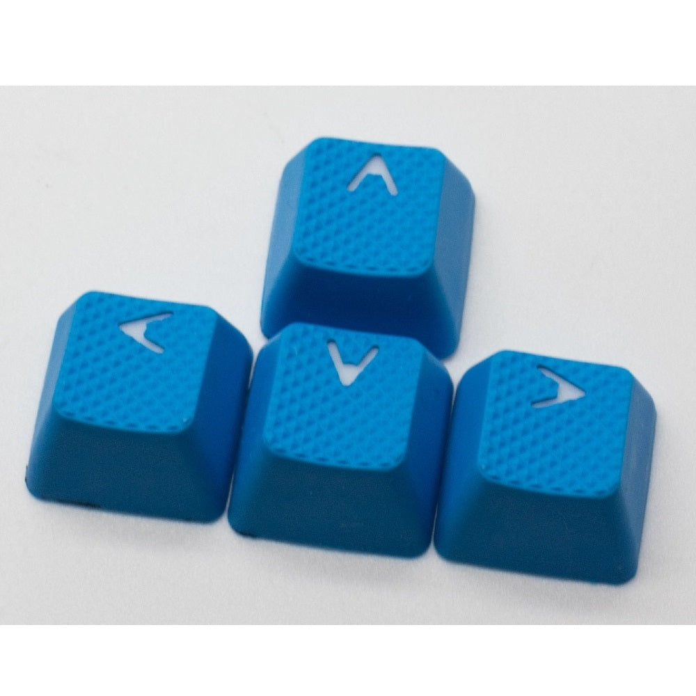 Tai-Hao Rubber Gaming Backlit Keycaps-18 keys/8 keys Sky Blue