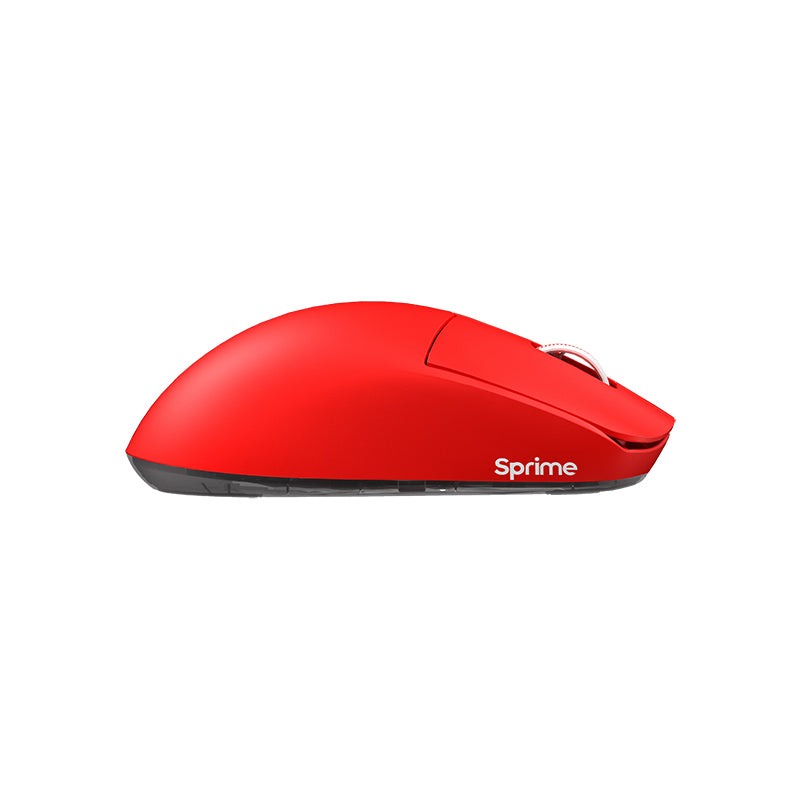 Sprime PM1 Hyper Lightweight Wireless Ergo Gaming Mouse Red
