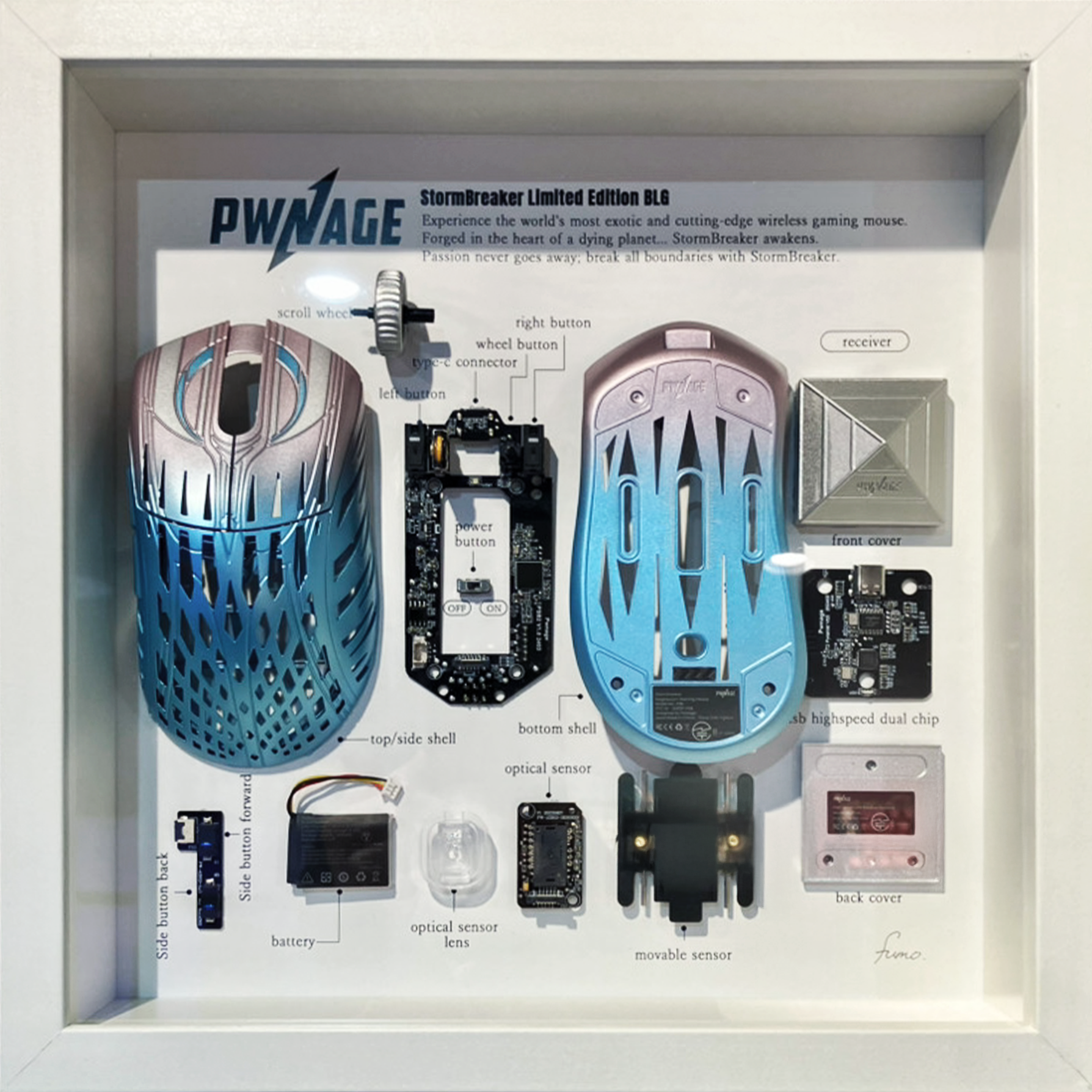 FUMO ARTWORK Pwnage StormBreaker Limited Edition BLG 白額縁【他商品との同梱不可】