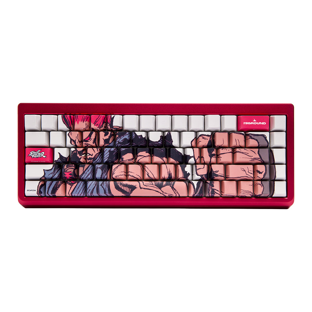 Higround SF x HG Summit 65 keyboard Akuma (Red Gi)