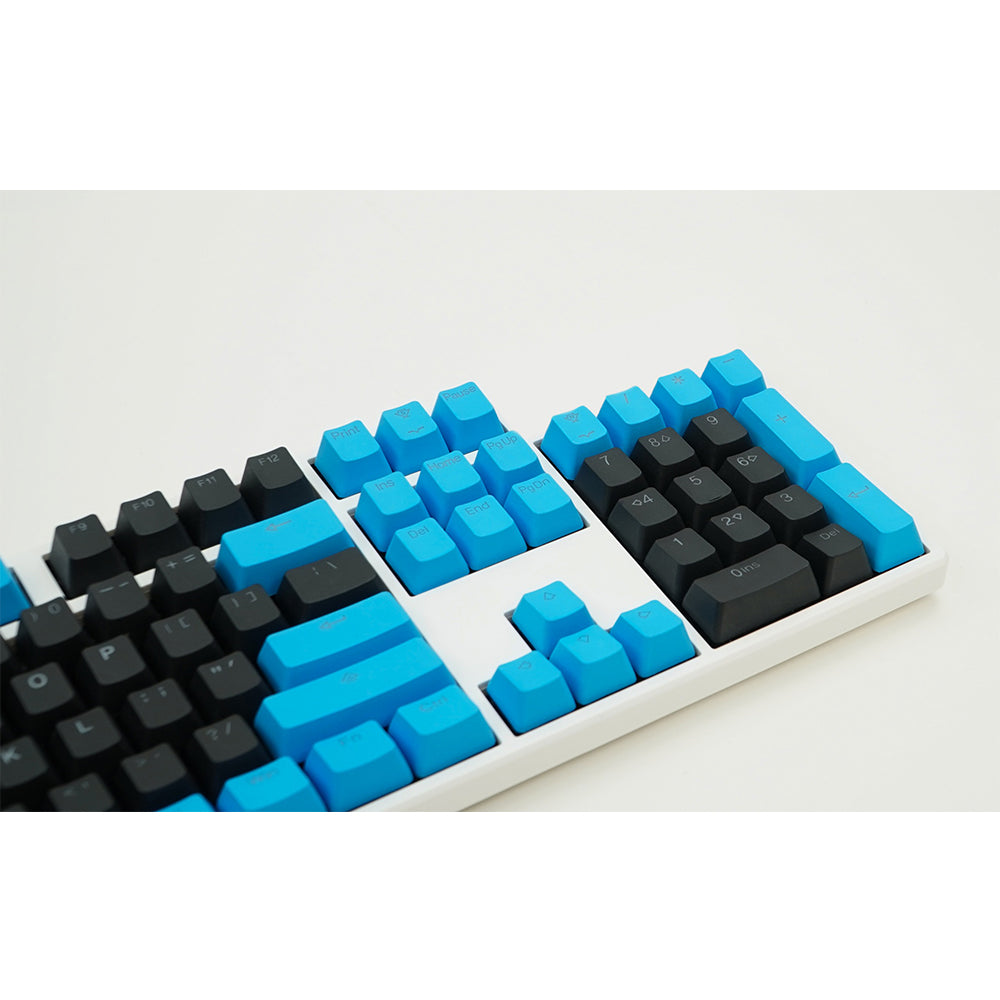 Tai-Hao Black / Blue PBT Double shot Backlit Keycap Set