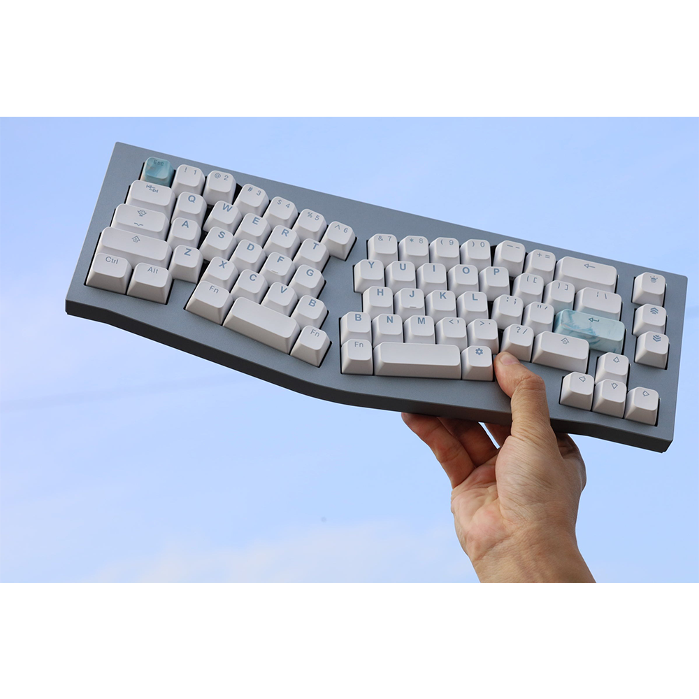 Tai-Hao BOBO Profile Backlit ABS Backlit Keycap Set Coastal Blue