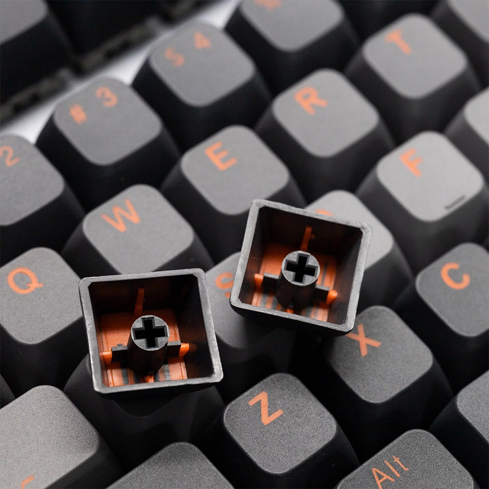 Tai-Hao BOBO Profile Backlit PBT Doubleshot Keycap Set Smoky Dawn