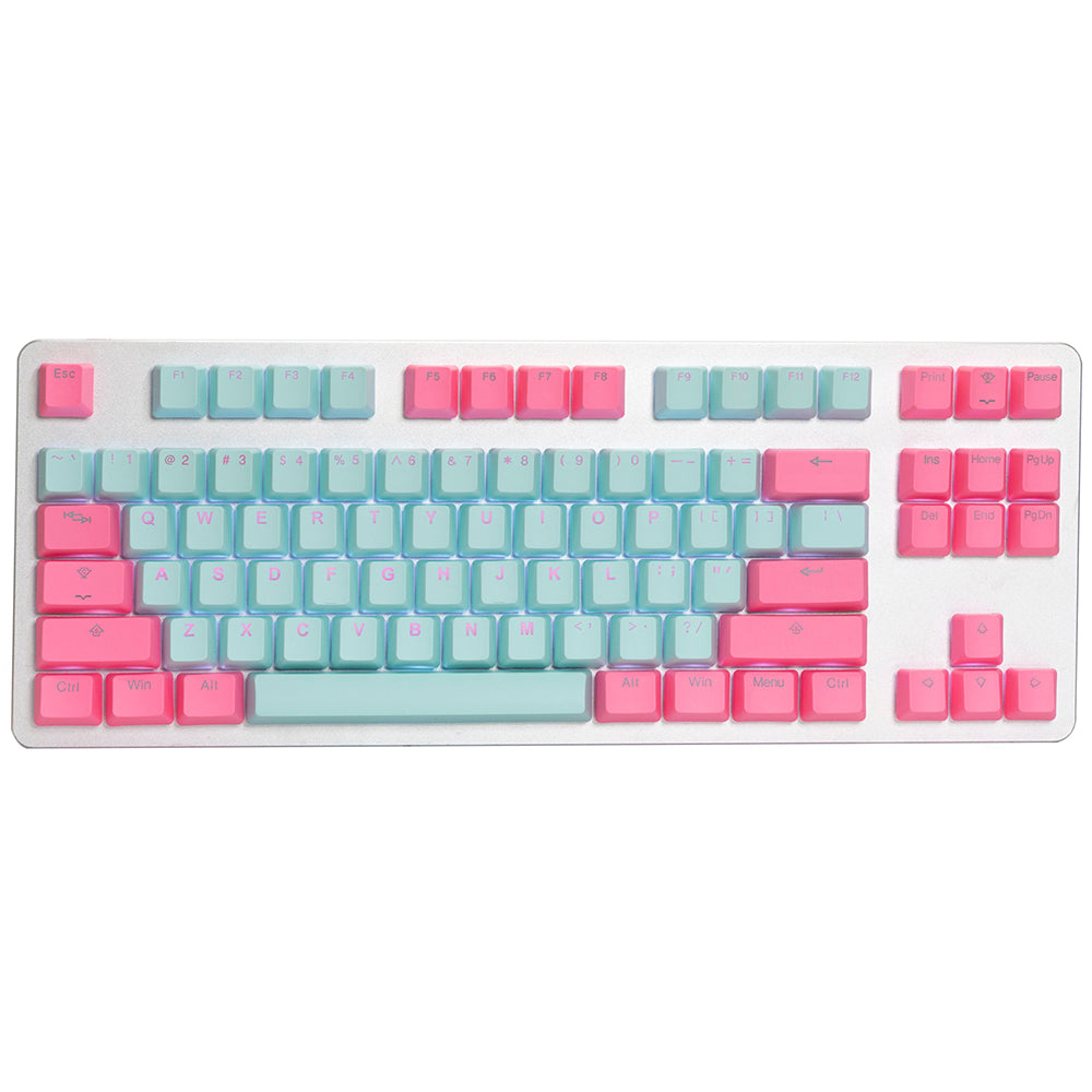 Tai-Hao Miami Lights Keycap Set Cherry社製のメカニカルキーボードと