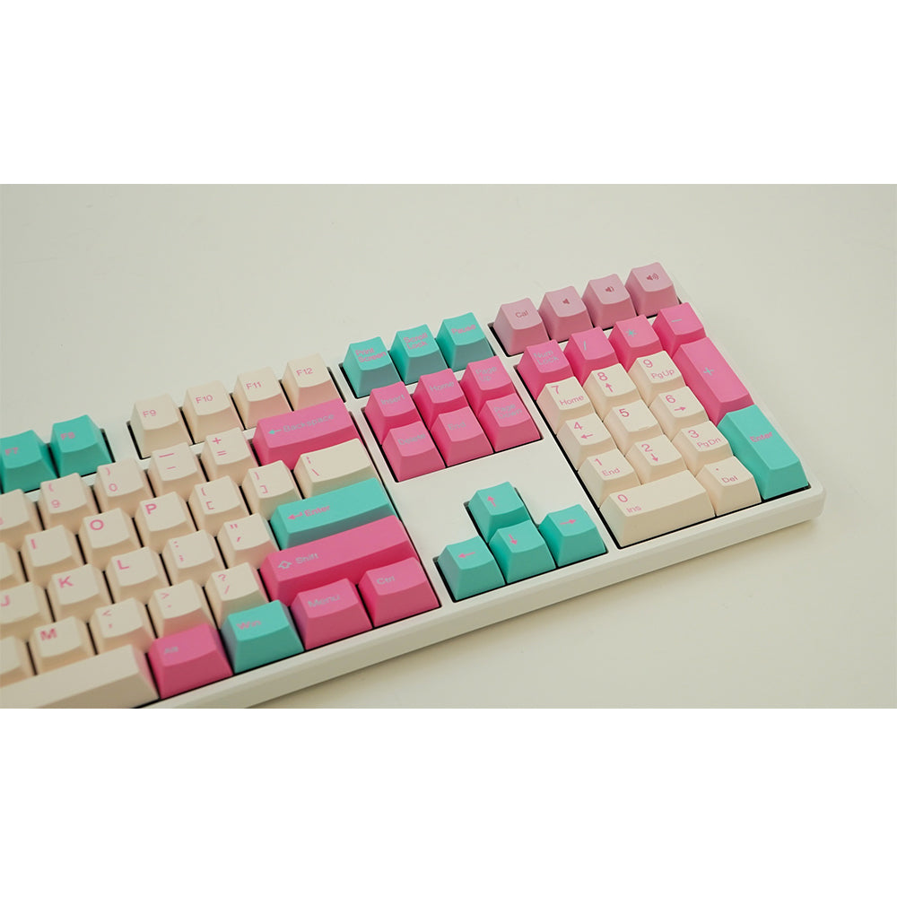 Tai-Hao Miami Surf Cubic ABS Double shot Keycap Set
