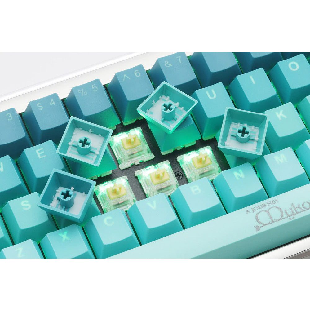 Tai-Hao Mykonos Backlit Cubic PBT Double shot Keycap Set