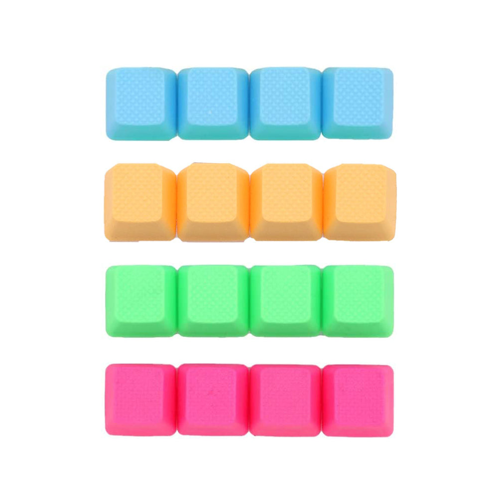 Tai-Hao Blank Rubber Gaming Keycaps-4 Keys (1u)