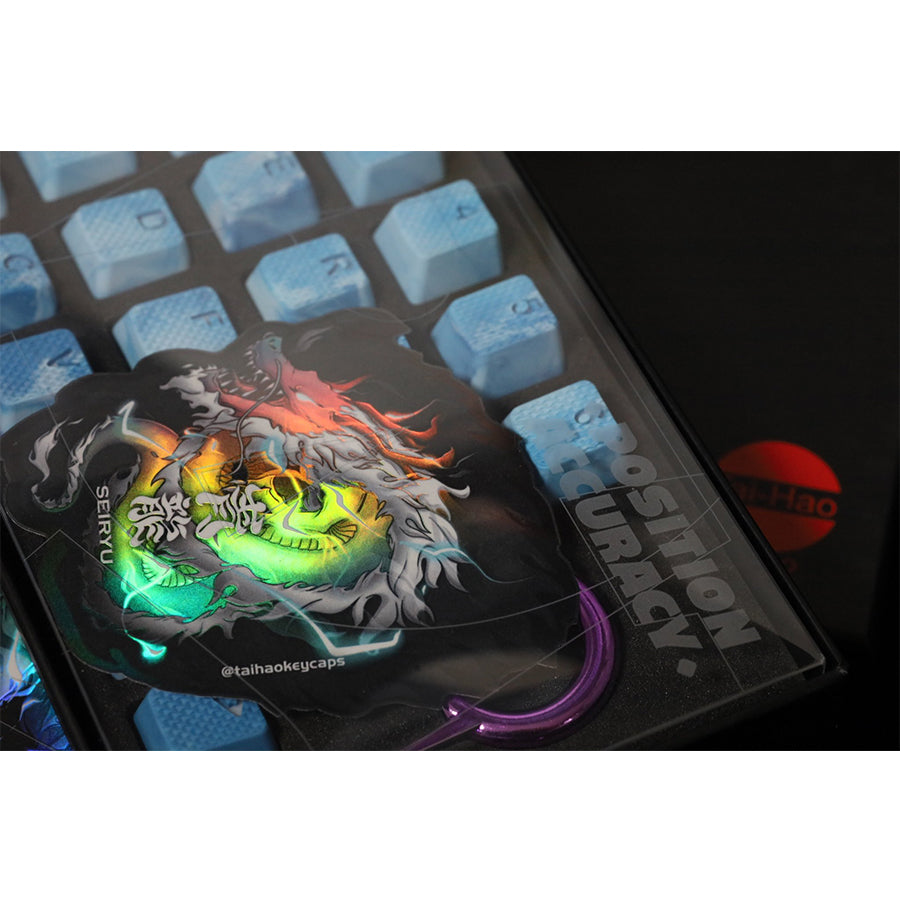 Tai-Hao Rubberized Gaming Keycap Mark II - 23keys SEIRYU (Apatite)