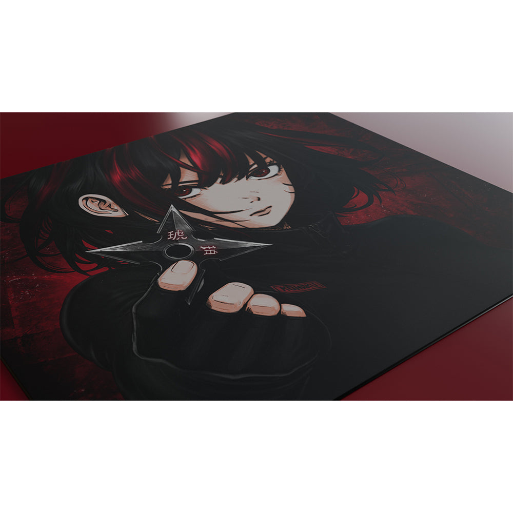 Tekkusai KOHAKU Glass Mousepad 500x450mm