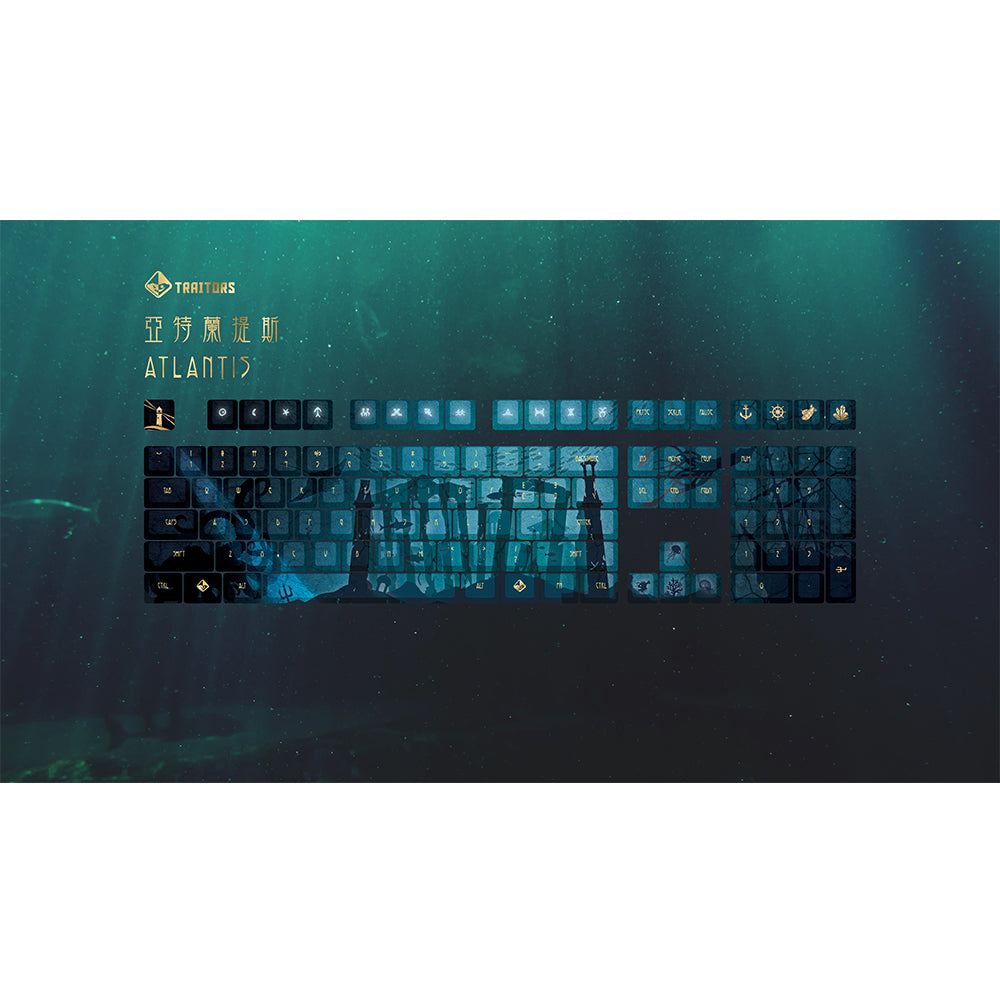 Traitors ATLANTIS 108 Keycap Set