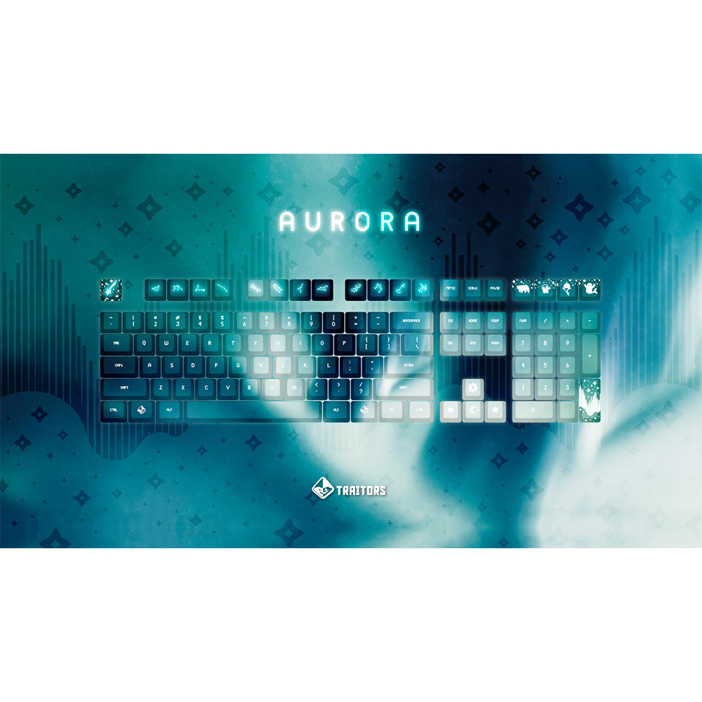 Traitors AURORA 108 Keycap Set