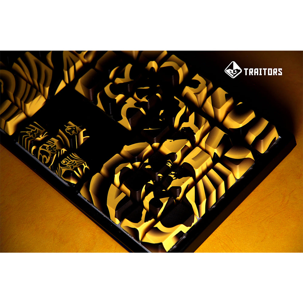 【限定】Traitors 畫虎 Tiger Sketch 108 Keycap Set