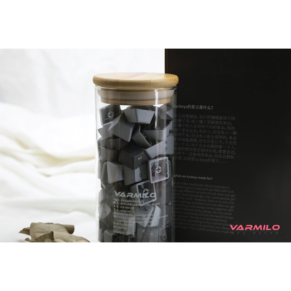Varmilo Luckeys Lightgrey Darkgrey Keycaps