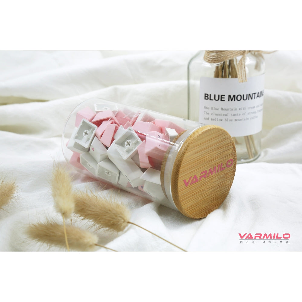 Varmilo Luckeys White Lightgrey Keycaps