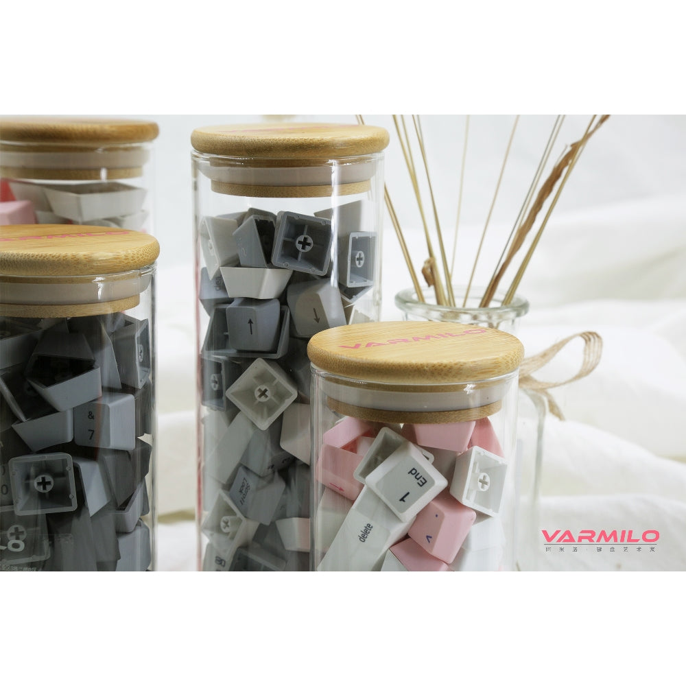 Varmilo Luckeys White Lightgrey Keycaps