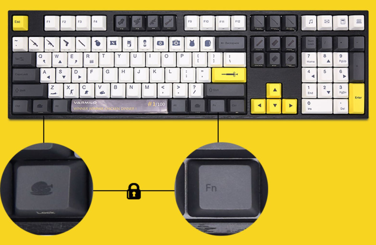 Varmilo VA87M Chicken Dinner ANSI Keyboard