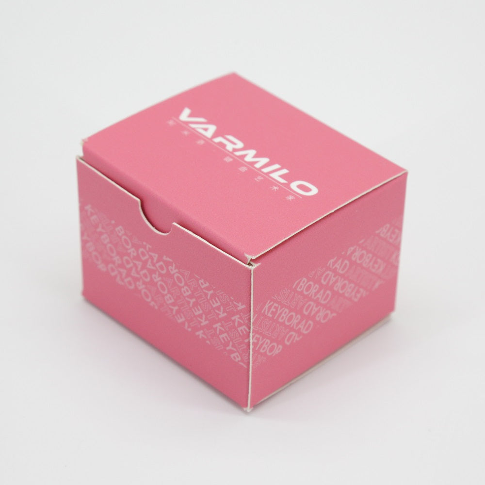 Varmilo ZOMO Kitty Paw Black Pink Key Cap for Cherry MX Switches
