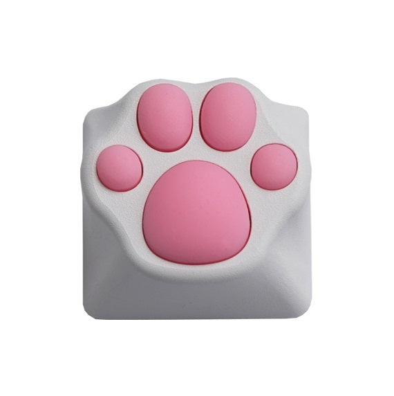 Varmilo ZOMO Kitty Paw White Pink Key Cap for Cherry MX Switches