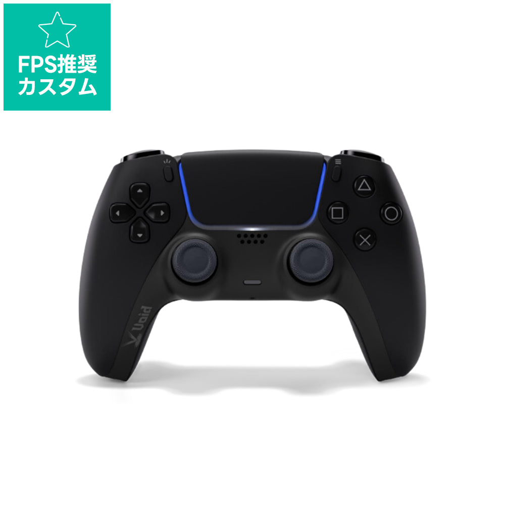 Void Gaming FPS Recommended Custom Controller, Void Button Type, for PS5 | PC, Midnight Black