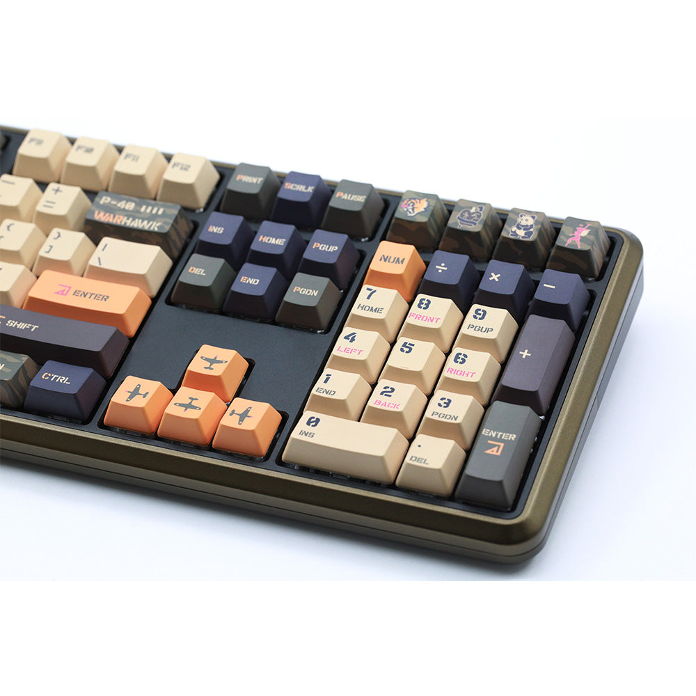 Varmilo 108 Sword2 ANSI Keyboard flying tiger