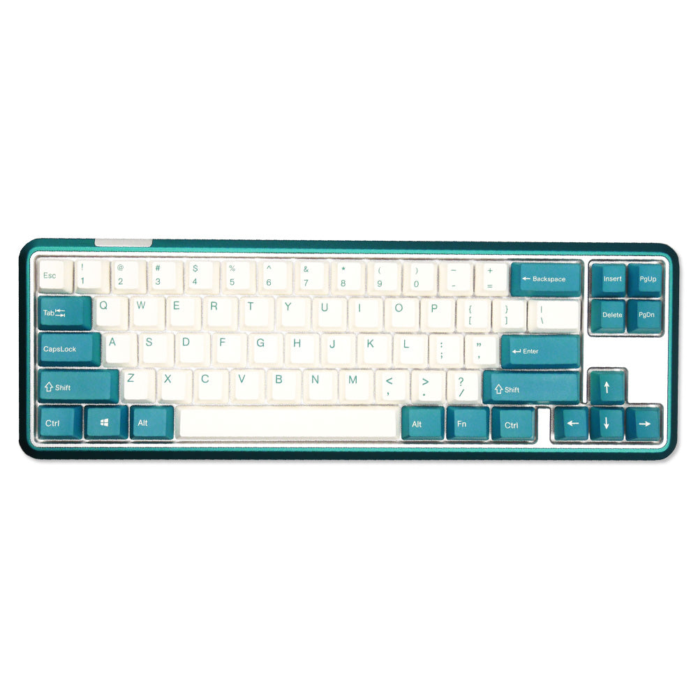 Varmilo 68 Sword2 ANSI Keyboard Twilight Green