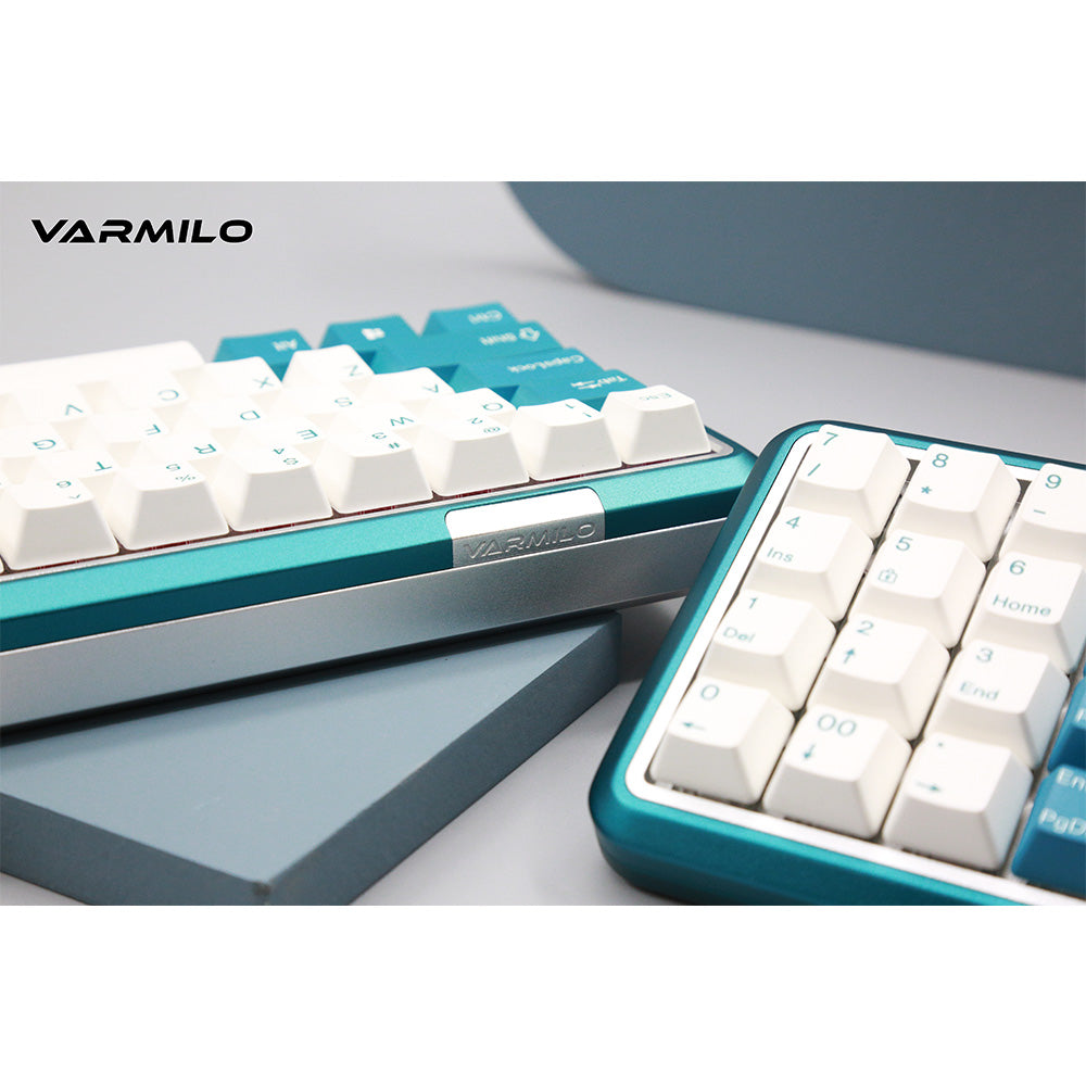 Varmilo 68 Sword2 ANSI Keyboard Twilight Green