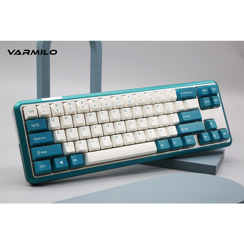 Varmilo 68 Sword2 ANSI Keyboard Twilight Green