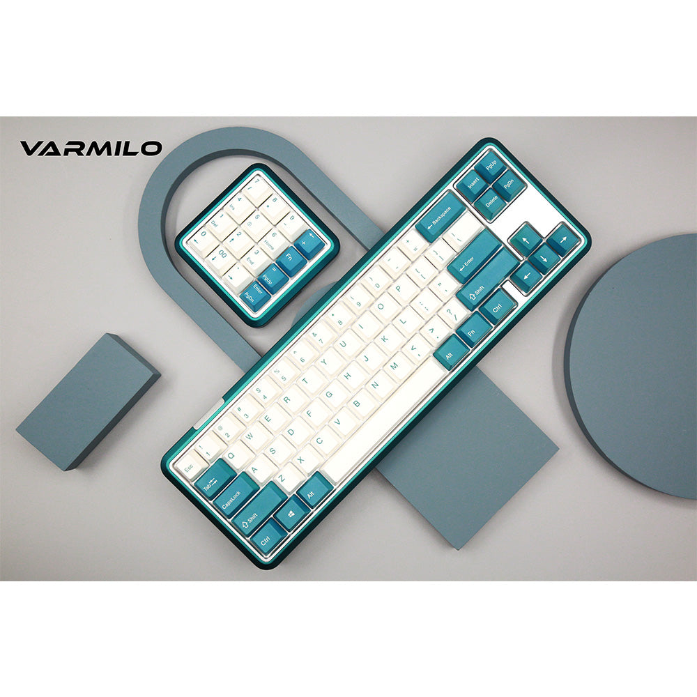 Varmilo 68 Sword2 ANSI Keyboard Twilight Green