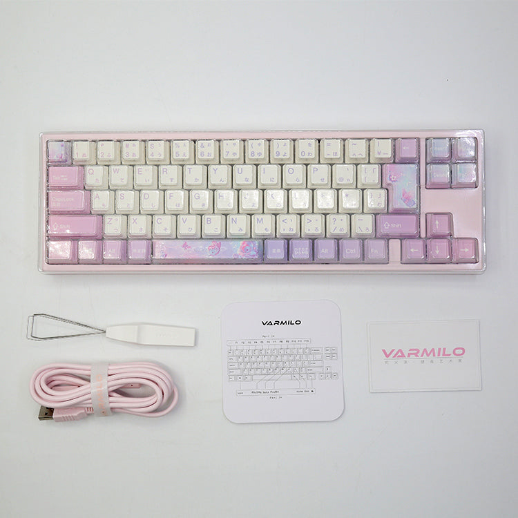 Varmilo 73 Dreams on Board 胡蝶の夢 JIS Keyboard
