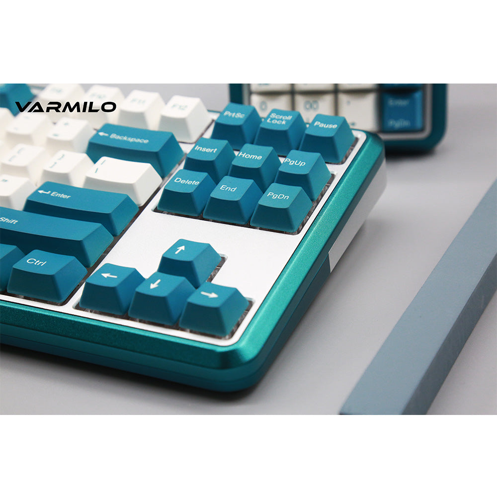 Varmilo 87 Sword2 ANSI Keyboard Twilight Green