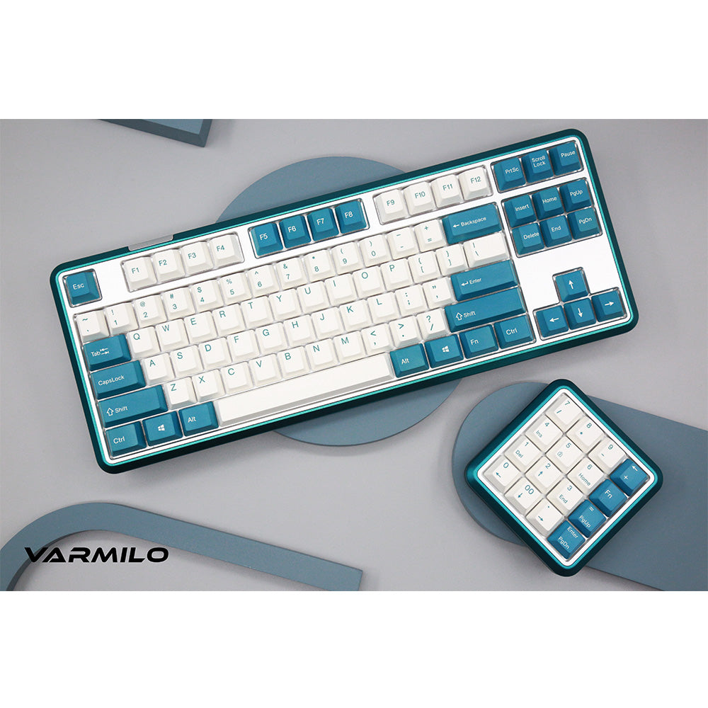 Varmilo 87 Sword2 ANSI Keyboard Twilight Green