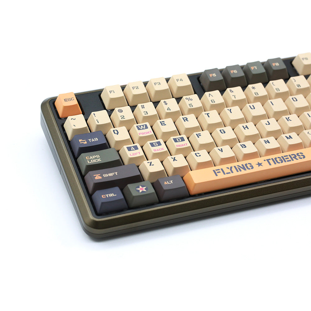 Varmilo 87 Sword2 ANSI Keyboard flying tiger