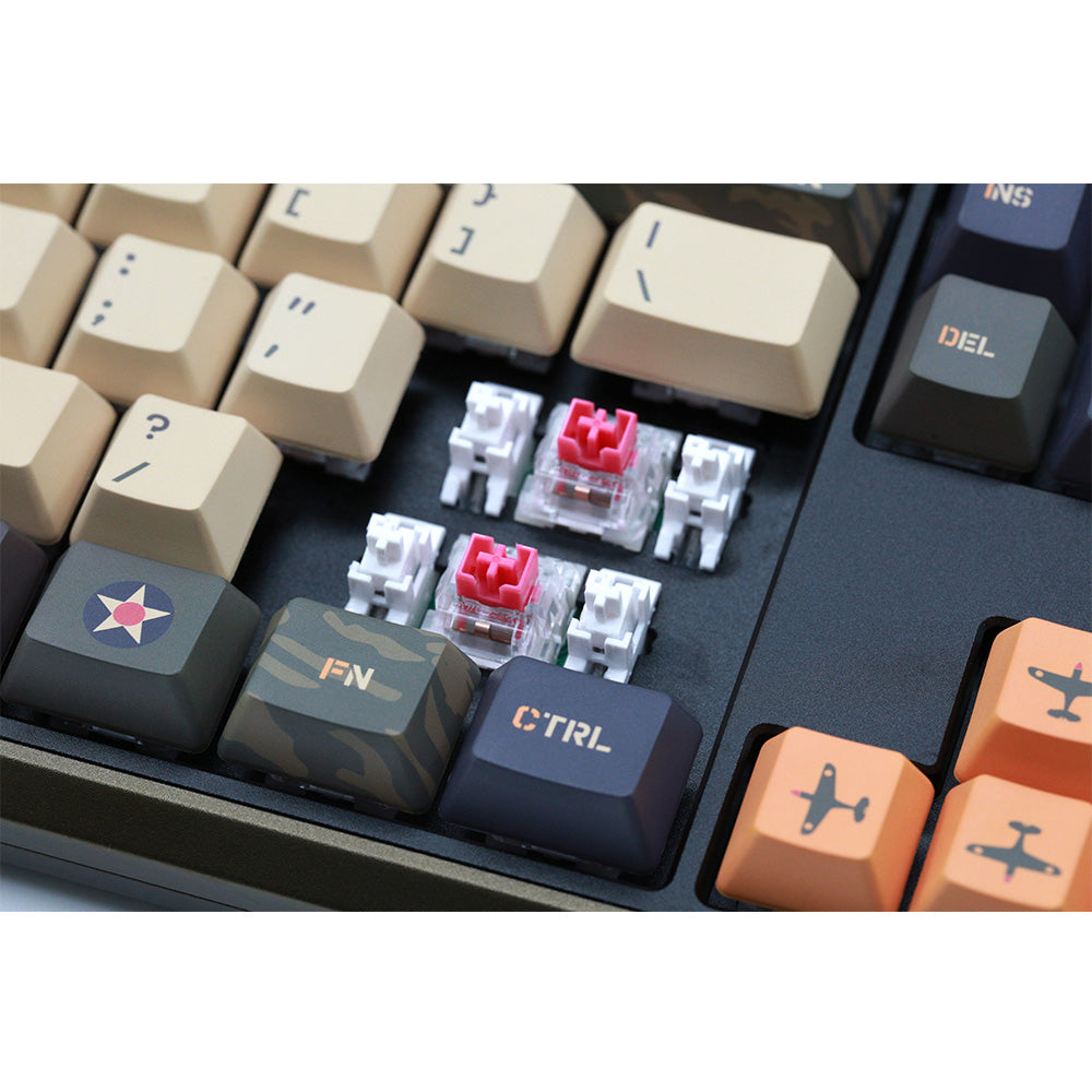 Varmilo 87 Sword2 ANSI Keyboard flying tiger