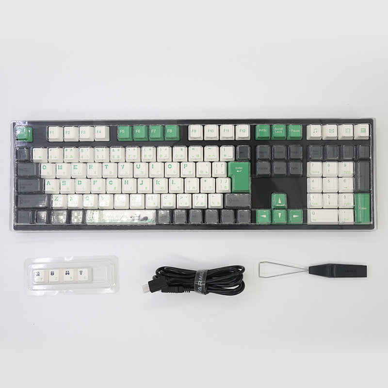Varmilo 113 Panda R2 パンダ JIS Keyboard V2