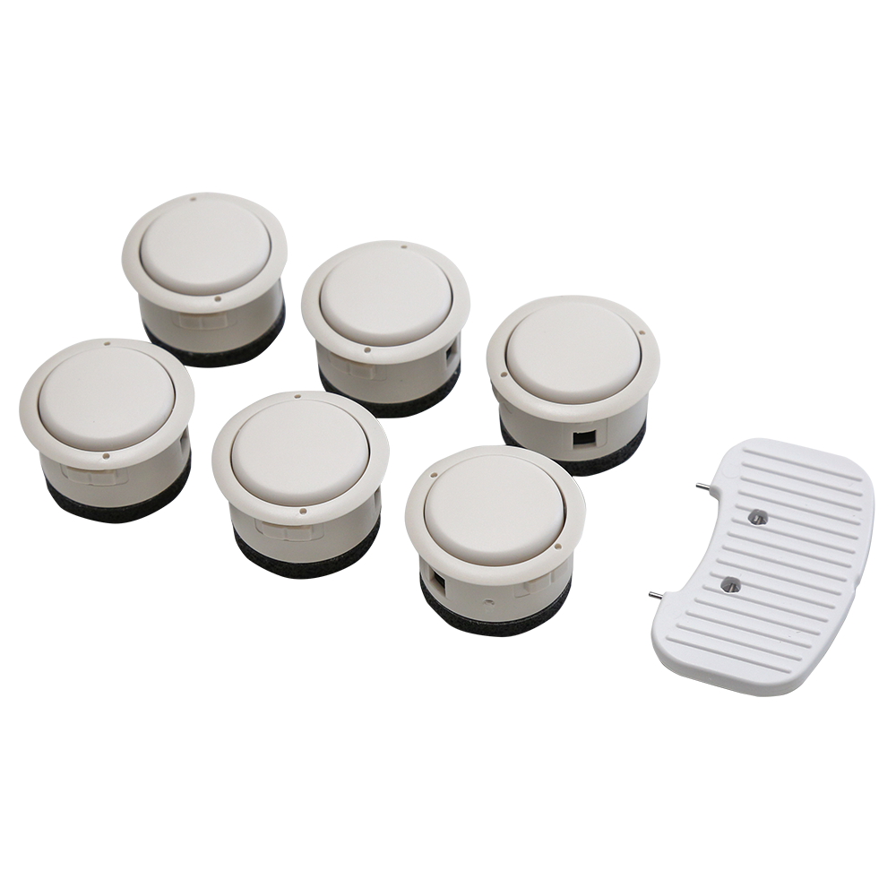 VARMILO KASSAI/HA10 Buttons 6pcs set φ22 White PBT