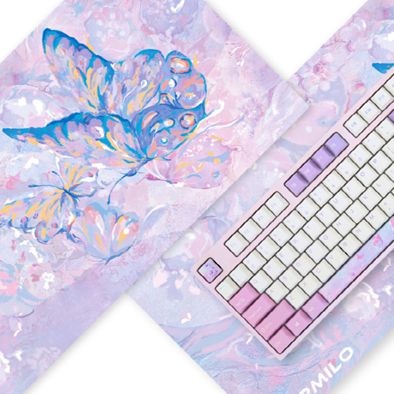 Varmilo Dreams on Board Butterfly Dream Mousepad XL