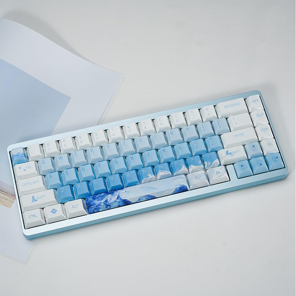 Varmilo Muse 65 Magnet Switch Wired Hot-Swap RGB 67 Keys Metal Gaming Mechanical Keyboard Ariel