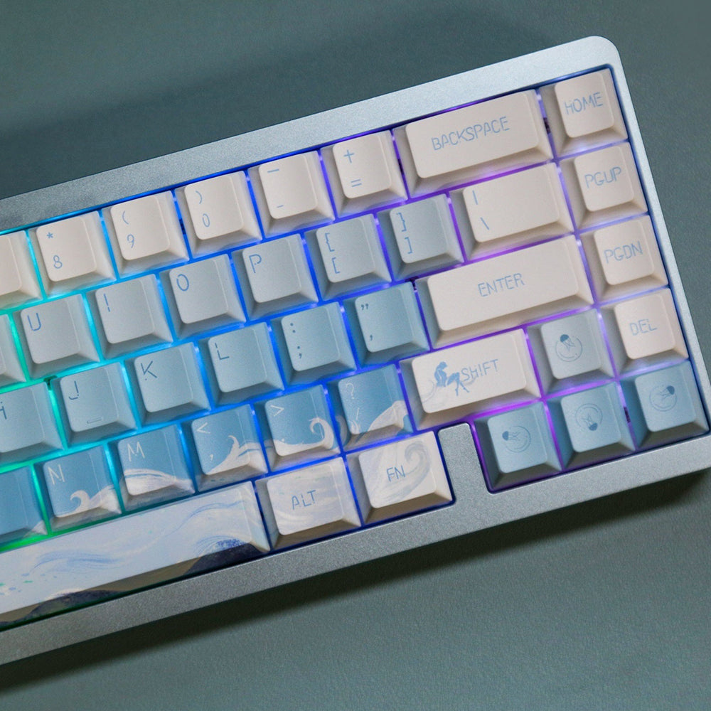 Varmilo Muse 65 Magnet Switch Wired Hot-Swap RGB 67 Keys Metal Gaming Mechanical Keyboard Ariel